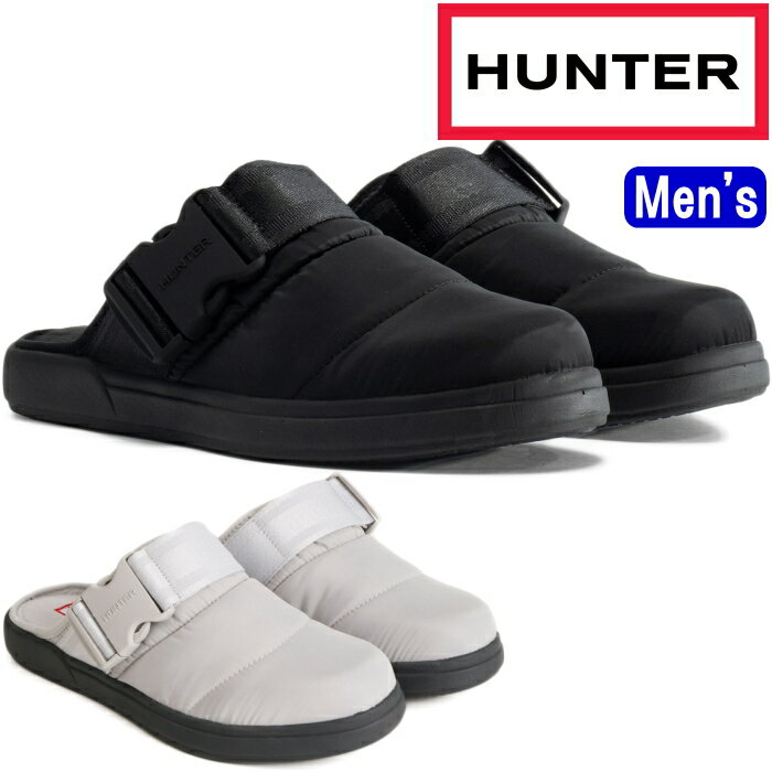 楽天上野アメ横 靴店 フットモンキーHUNTER 正規品 ハンター スリッポン メンズ リラックスシューズ MFF5001WWU MENS IN/OUT TOPCLIP MULE SLIPPER スリッパ クロッグサンダル サンダル クロッグ スニーカー キャンプ アウトドア ルームシューズ 送料無料 2023秋冬新作