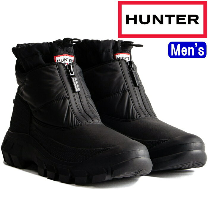 HUNTER Ki n^[ Xm[u[c V[g MFS6000WWU u[c Cu[c Y MENS INTREPID ANKLE ZIP SNOW BOOT EB^[u[c h  AEghA Lv h Xb| C  2023H~V