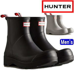 HUNTER 正規品 MFS9088RMA ハンター レインブーツ ショート メンズ MENS ORIGINAL PLAY SHORT RAIN BOOTS オリジナル ショート プレイ ブーツ 長靴 防水 ラバーブーツ キャンプ アウトドア 送料無料 2022秋冬新作