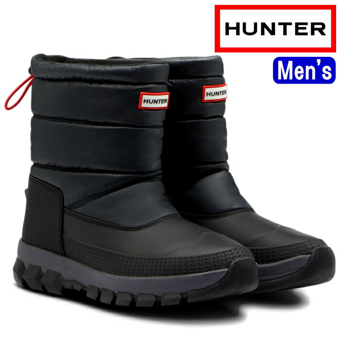 HUNTER ブーツ ハンター スノーブーツ ショート MFS9134WWU MENS ORIGINAL INSULATED SHORT SNOW BOOTS オリジナル インシュレイティド レインブーツ メンズ 長靴 防水 正規品 送料無料 2020秋冬新作