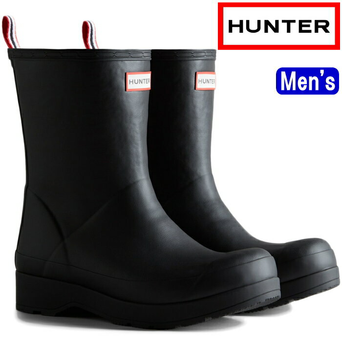 HUNTER 正規品 MFS9145RMA ハンター レインブーツ ロング メンズ MENS PLAY VEGAN SHEARLING INSULATED MID HEIGHT WELLINGTON BOOTS インシュレイティド ミッド ハイト ウェリントン ブーツ 長靴 防水 キャンプ アウトドア 送料無料