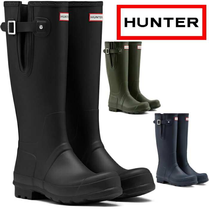●● HUNTER ブーツ MFT9007RMA ハンター レインブーツ ロング MENS ORIGINAL TALL SIDE ADJUSTABLE オリジナル トール サイド アジャスタブル メンズ 長靴 防水 正規品 送料無料 2019春夏新作 【コンビニ受取対応】のサムネイル