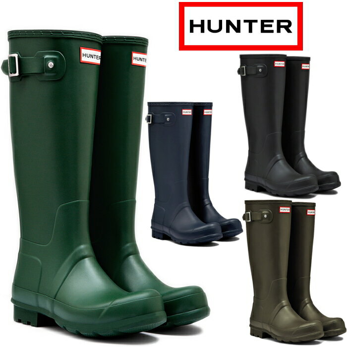 HUNTER ハンター レインブーツ メンズ MFT9000RMA Mens Original Tall Rain Boots オリジナル トール ...