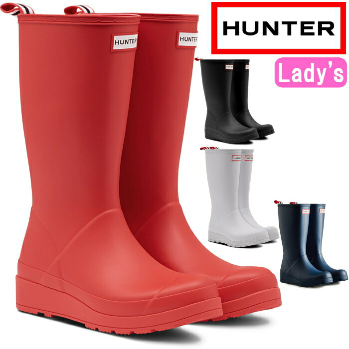 HUNTER Ki WFT2007RMA n^[ Cu[c O fB[X WOMENS ORIGINAL PLAY TALL RAIN BOOTS IWi vC g[u[c C h o[u[c Ou[c 