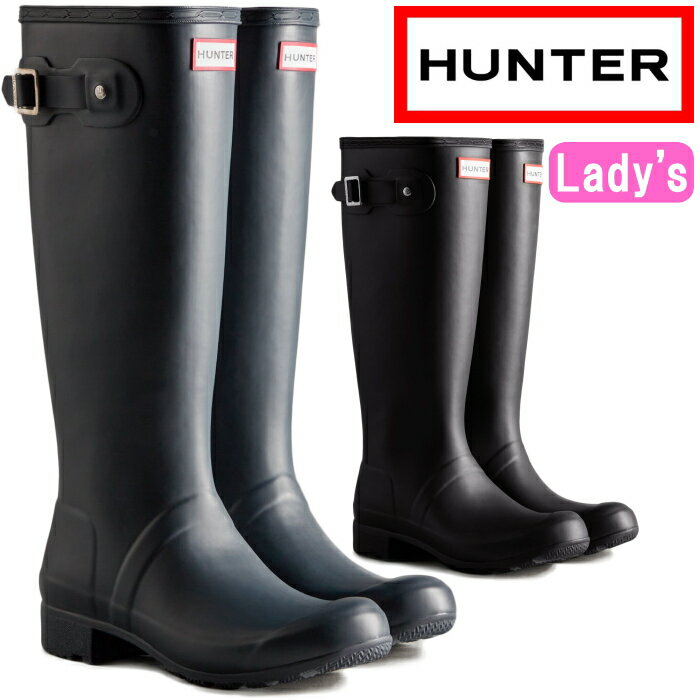 ハンター HUNTER 国内正規品 ハンター レインブーツ ロング レディース WFT2210RMA WOMENS ORIGINAL TOUR FOLDABLE TALL WELLINGTON BOOTS オリジナル ツアー フォルダブル ウェリントン ブーツ 長靴 防水 ラバーブーツ ロングブーツ 送料無料