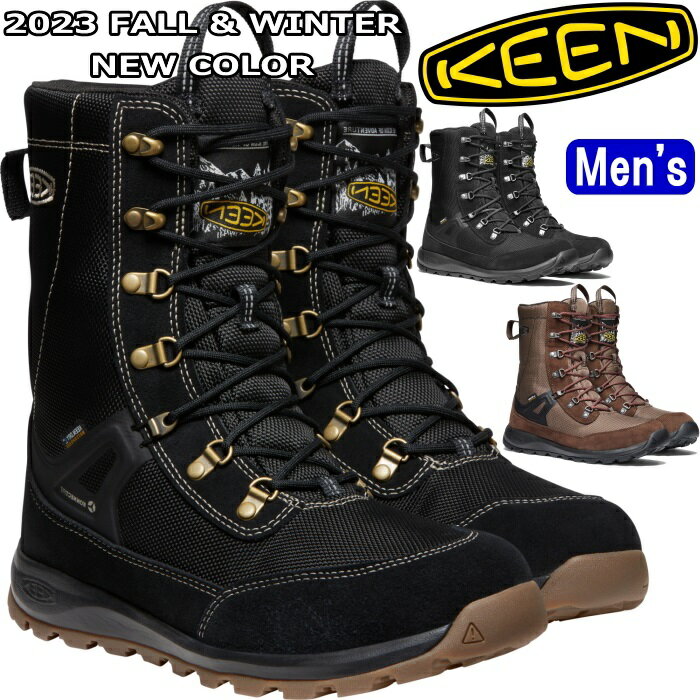 キャンプ 靴 キーン GLIESER KEEN グリーザー メンズ ブーツ カジュアル 男性用 men's boots トレッキングブーツ OUTDOOR BOOTS 雨靴 防寒ブーツ 雪 滑らない 全天候型