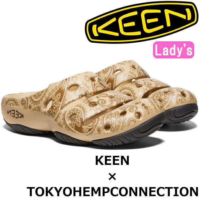 楽天上野アメ横 靴店 フットモンキーKEEN YOGUI ARTS TOKYO HEMPCONNECTION THC キーン ヨギアーツ 限定 正規品 サンダル レディース クロッグサンダル ビーチサンダル アウトドア キャンプ カジュアル スリッポン 旅行 軽量 SANDAL 海 川 山 送料無料 2023春夏新作