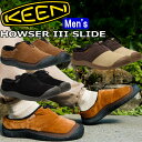 KEEN HOWSER III SLIDE キーン ハウザー クロッグサンダル メンズ サンダル クロッグ スニーカー スリッポン カジュアル サボ リラックス...