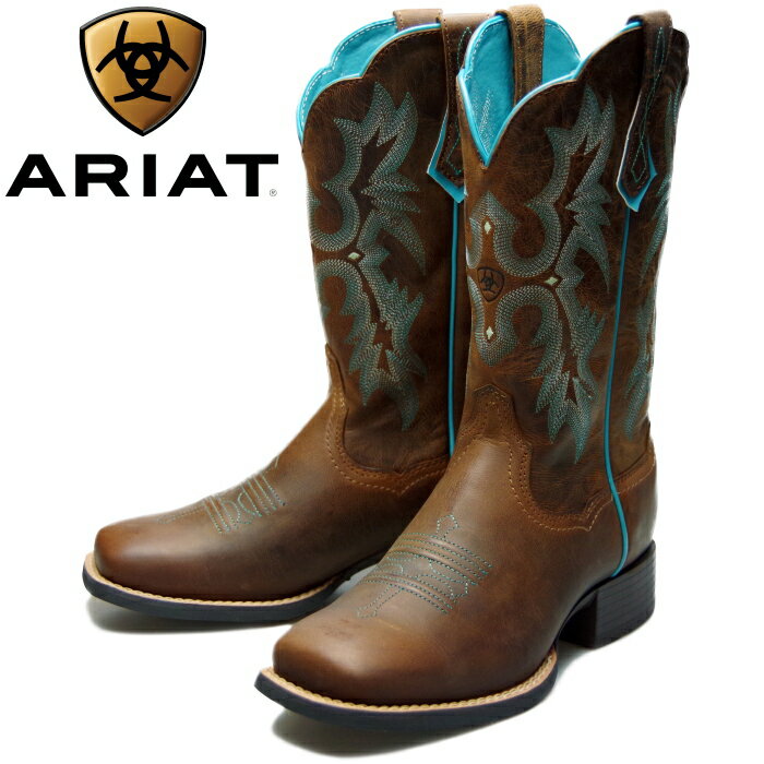 ●● ARIAT ブーツ アリアット ウエスタンブーツ レディース TOMBSTONE BOOT 10008017 カウボーイブーツ ワークブーツ 本革 ペコスブーツ 送料無料