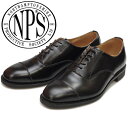 エヌピーエス ロー 099-188 NPS LAW STRAIGHT TIP SHOES メンズ ビジネス ストレートチップシューズ キャップトゥ ビジネスシューズ 本革 コマンドーソール イングランド製 送料無料 【あす楽対応】