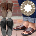 エダー サンダル レザー EDER SHOES メンズ 4158 スライドサンダル レザーサンダル シャワーサンダル メンズサンダル サンダル 靴 カジュアル ...