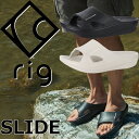 リグ リカバリーサンダル rig footwear SLIDE メンズ ビーチサンダル スライドサンダル サンダル シャワーサンダル 厚底 アウトドア 夏 キャ...