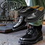 【SALE:30%OFF】 SOLOVAIR GIBSON SHOES 3 EYE ソロヴェアー ギブソンシューズ BLACK HI-SHINE S3-99..