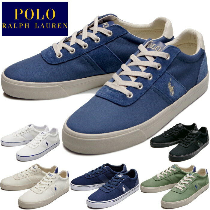 【お買い物マラソンポイントアップ5倍】 POLO RALPH LAUREN RA31 ポロ ラルフローレン スニーカー メンズ HANFORD ハンフォード ローカット 正規品 キャンバス スエード レザー 本革 靴 シューズ カジュアル 送料無料 2022秋冬新作