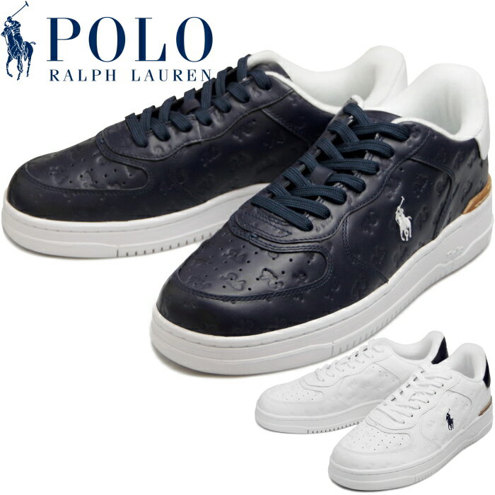 ポロ ラルフローレン スニーカー メンズ 【お買い物マラソンポイントアップ5倍】 POLO RALPH LAUREN RE01 ポロ ラルフローレン スニーカー メンズ MASTERS COURT マスターズコート ローカット 正規品 レザー 本革 靴 シューズ カジュアル タウンユース おしゃれ 通勤 通学 送料無料 2023秋冬新作