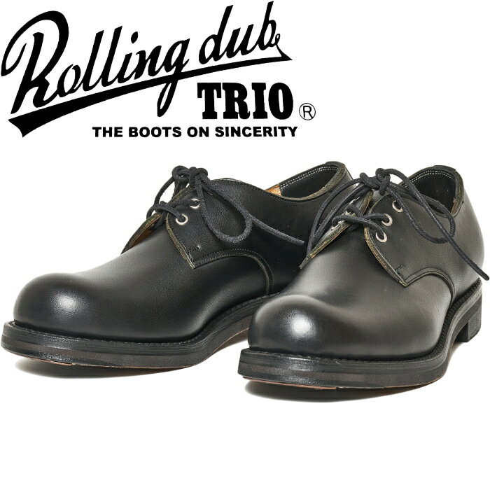 乐天商城 - ローリングダブトリオ レディバグ ROLLING DUB TRIO LADYBUG BLACK GREENTEA CORE ブラック グリーンティーコア 緑茶芯 ワークブーツ メンズ ブーツ レザー 本革 レースアップブーツ オックスフォード メンズブーツ 日本製 アウトドア キャンプ 送料無料 交換片道送料無料