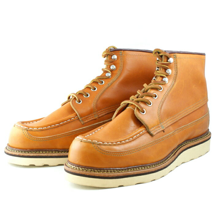 ●● レッドウィング 9850 REDWING カヌーモック ゴールドラセットセコイア ワークブーツ ...