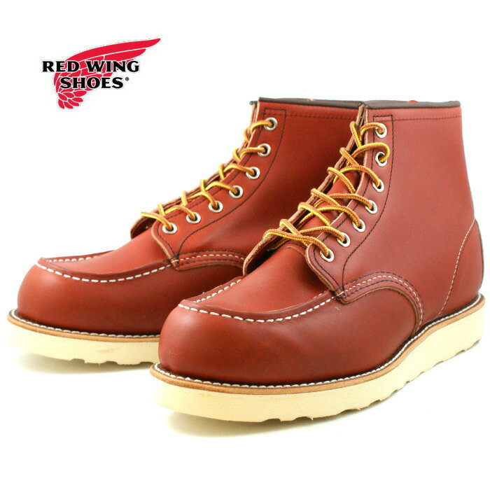 【お買い物マラソンポイントアップ5倍】 レッドウィング クラシック モック 正規品 RED WING 6” CLASSIC MOC 8875 ［オロラセット］ ワークブーツ メンズ レディース アイリッシュセッター 送料無料【交換片道送料無料】 【コンビニ受取対応】