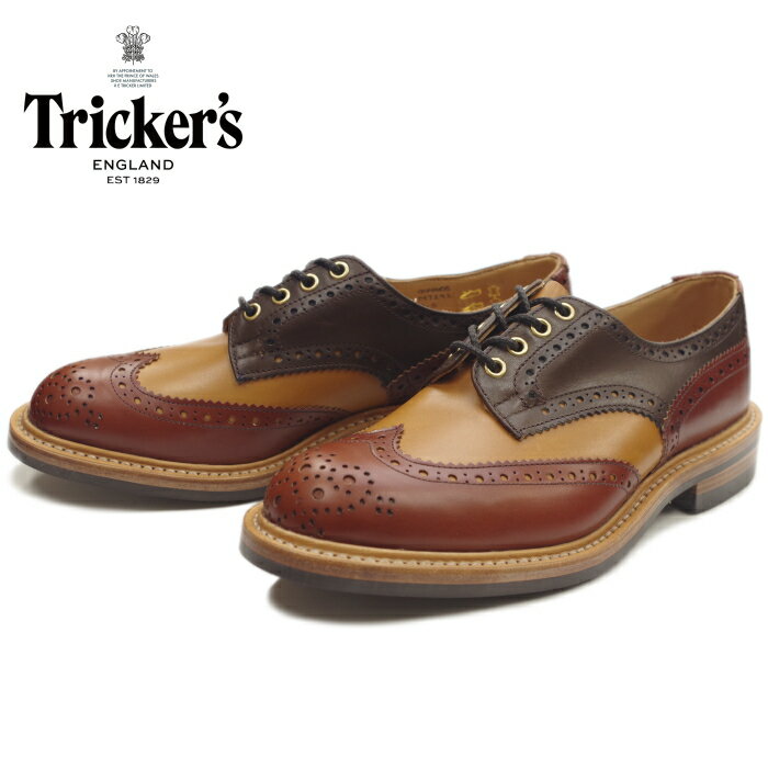 【エントリーでポイント最大15倍】 正規品 Tricker's BOURTON トリッカーズ バートン M7292 マロン/1001/コーヒー ウィングチップシューズ カントリーシューズ ダイナイトソール ビジネスシューズ メンズ 本革 ローカット 送料無料 2019春夏新作 【あす楽対応】