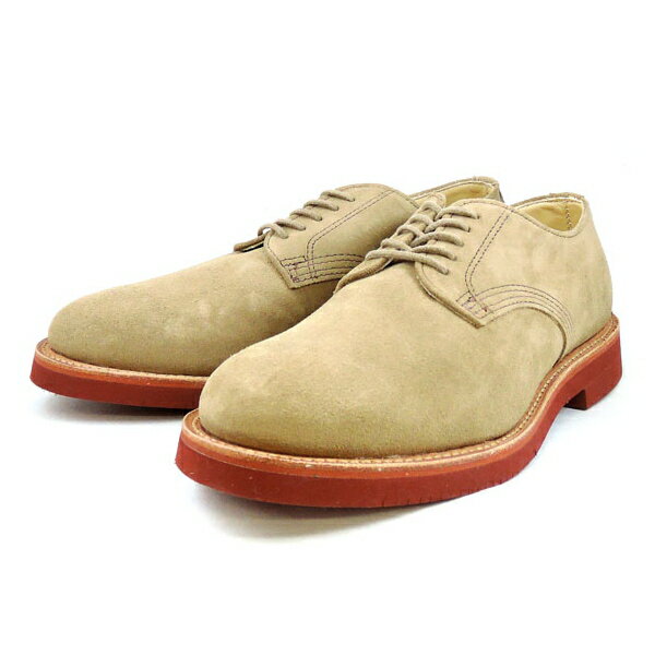 ●● ウォークオーバー WALKOVER ダービースエード DERBY SUEDE ダーティーバックス WALK OVER カジュアルシューズ メンズ アメリカ製 短靴 本革 ベージュ 送料無料 men's shoes 【あす楽対応】【コンビニ受取対応】