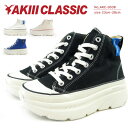 アキクラシック AKIIICLASSIC スニーカー AKIII RECOVERYCOTTON HIGH AKC-0038 メンズ レディース 白スニーカー 黒ス…