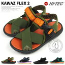  ハイテック HI-TEC adapter アウトドアサンダル KAWAZ FLEX 2 カワズフレックス2 メンズ レディース ジュニア スポーツサンダル スポサン レジャー 海 川 '21年モデル