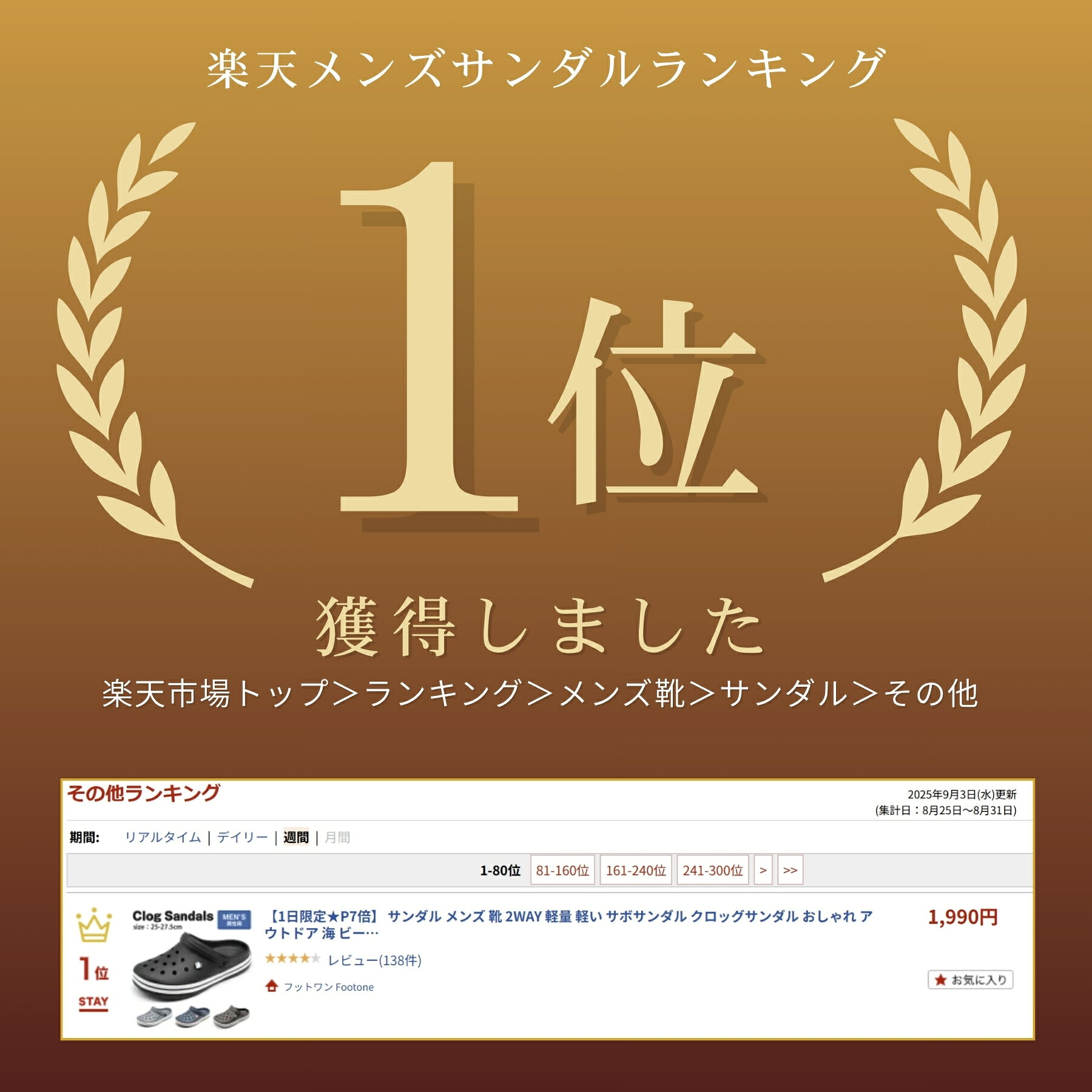 サンダル メンズ 靴 2WAY 軽量 軽い サボサンダル クロッグサンダル おしゃれ アウ...