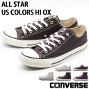 Ro[X I[X^[ Xj[J[ Y C uE Vv CONVERSE ALL STAR US COLORS HI OX