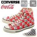 【7500円ポッキリ】 コンバース コカ・コーラ スニーカー メンズ 靴 ハイカット 黒 ブラック 白 ホワイト 赤色 レッド おしゃれ かっこいい 人気 コラボ 新作 ブランド シューズ CONVERSE ALL STAR US Coca-Cola CK HI オールスター コカ・コーラ ハイ