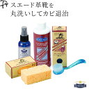 4点セット 靴 お手入れ モウブレイ カビ除去 スエード 革 カビ対策 クリーナー M.MOWBRAY バッグ 財布 革靴 ローファー ビジネスシューズ ブーツ...
