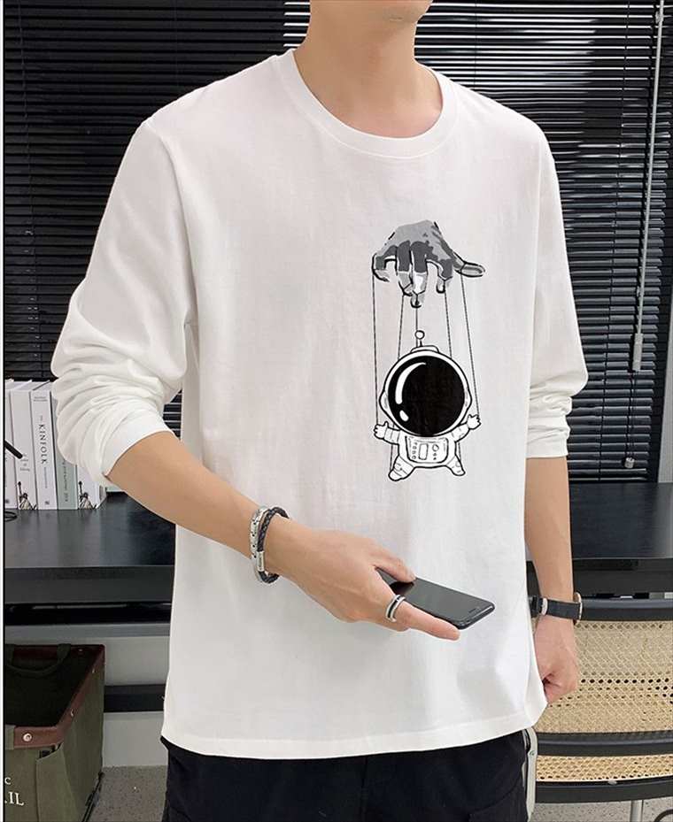 Rakuten - Tシャツ メンズ 夏服 春 夏 メンズ 半袖 涼しい シンプル カジュアル おしゃれ 服 tシャツ シャツ カットソー 透けない ルームウェア シンプル コットン 綿100% 半袖tシャツ 白 黒 グレー ホワイト ブラック