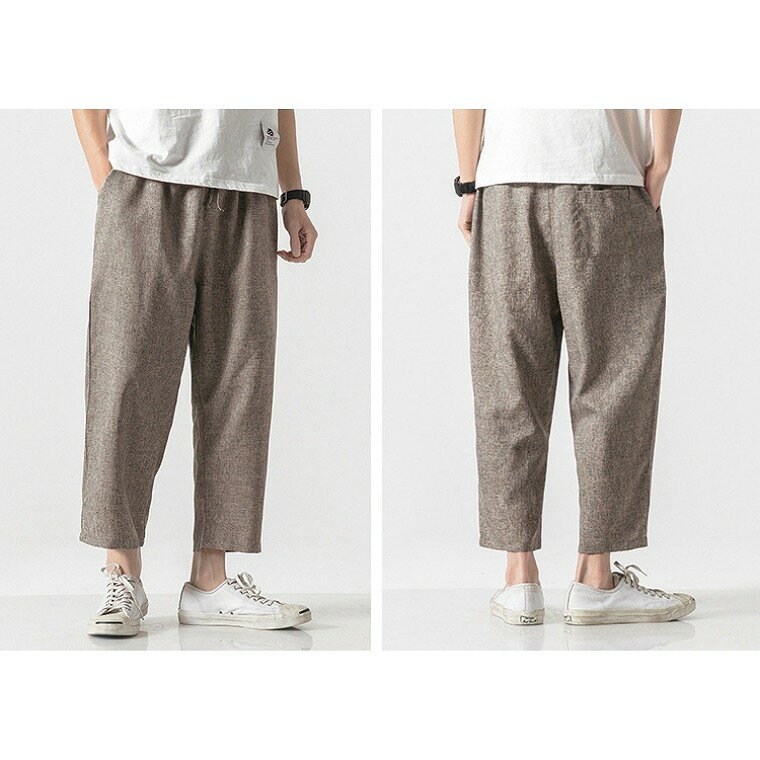 サルエルパンツ メンズ 春夏 ゆったり 涼しい...の紹介画像3