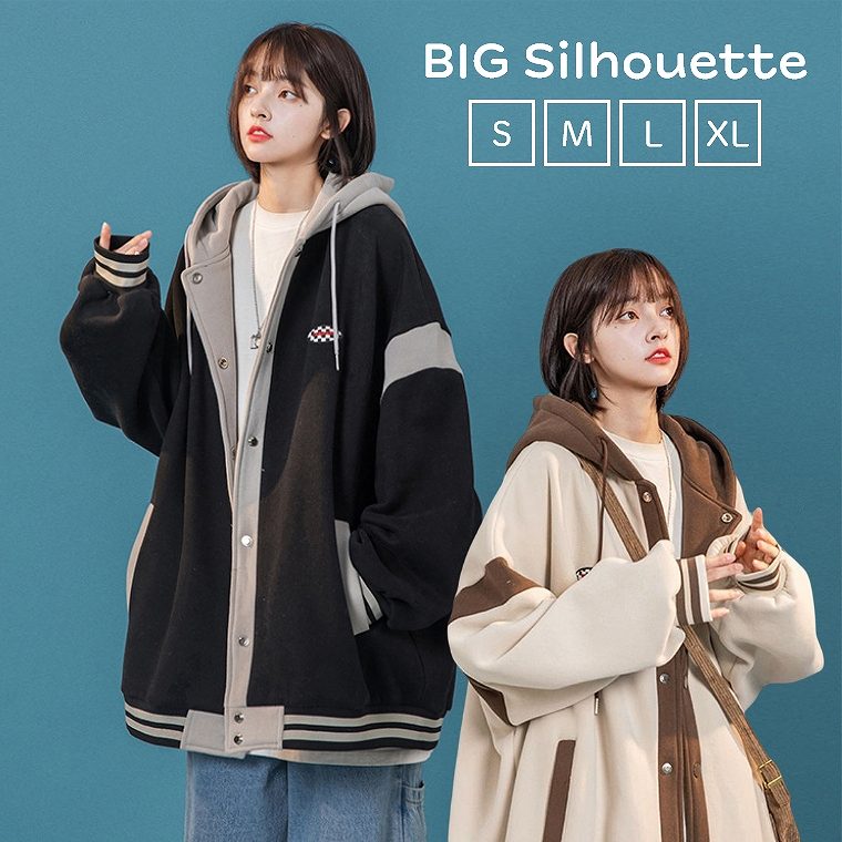 レディーストレーナーパーカーゆった...