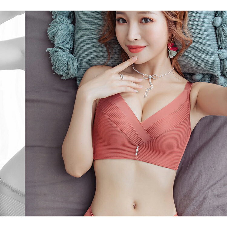 ブラジャー ナイトブラ 超脇高 ノンワイヤー ブラショーツ セット ブラセット 育乳...
