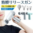 【新発売限定記念価格!】マッサージガン 筋膜リリースガン マッサージ器 ボディガン ボディケア アタッチメント 6レベル調節可能 肩こり 敬老の日 2024最新...