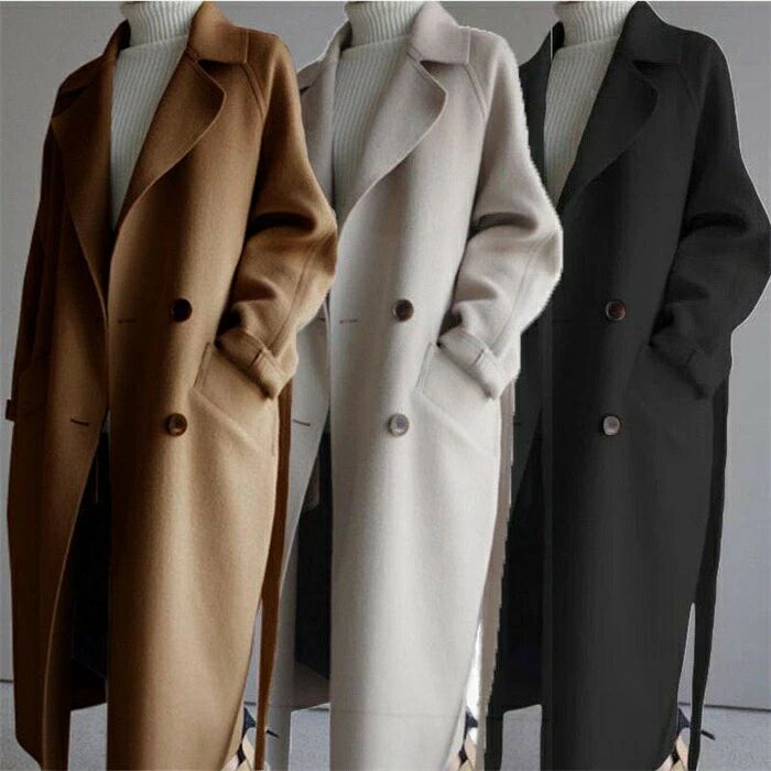 【P10倍 実質5,500円→4,675円 5/23まで】 チェスターコート レディース ラシャコート 大きめ ロングコート 羽織り トレンチコート アウター ラシャ 大人気 春秋冬 着痩せ 通勤 結婚式 OL オシャレ 上品 新作 日常 ボリューム 長袖 ゆったり オーバーサイズ