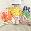 【限定記念価格!】7色 カーディガン キッズ 春 秋 冬 ベビー服 女の子 子供服 トップス 長袖 ジュニア 赤ちゃん 韓国子ども服 アウター 長そで カットソ...
