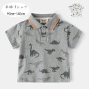 【限定記念価格!】韓国子供服 ポロシャツ 男の子 恐竜Tシャツ 半袖 ポロシャツ かっこいい ポロシャツ 90cm-140cm 兄弟 双子 誕生日 プレゼント ...