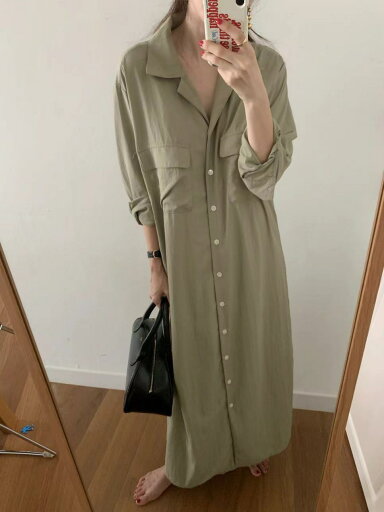 シャツワンピース 長袖ワンピース レディース 秋 春夏 折襟 ロングワンピース マキシワンピース 無地 ロングワンピ ミモレワンピース 大きいサイズ 体型カバー シンプル カジュアル風 通勤 お洒落 普段着 ゆったり 着回し シャツワンピース 長袖ワンピース レディース 秋 春夏 折襟 ロングワンピース マキシワンピース 無地 ロングワンピ ミモレワンピース 大きいサイズ 体型カバー シンプル カジュアル風 通勤 お洒落 普段着 ゆったり 着回し