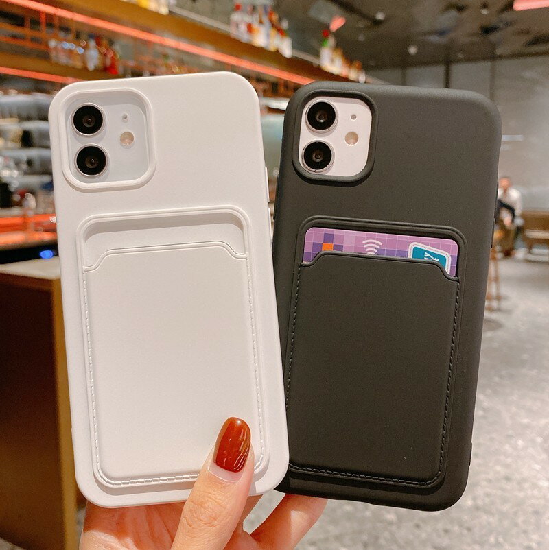 Rakuten - iPhone17Proケース シンプル 軽量 ソフト iPhone15ケース iPhone16ケース iphoneケース スマホケース iPhone12mini iPhone13mini ケース 携帯 アイフォン 17 16 15 14 13 12 11 ケース 背面収納 背面ポケット icカード収納 カード入れ ストラップ穴有