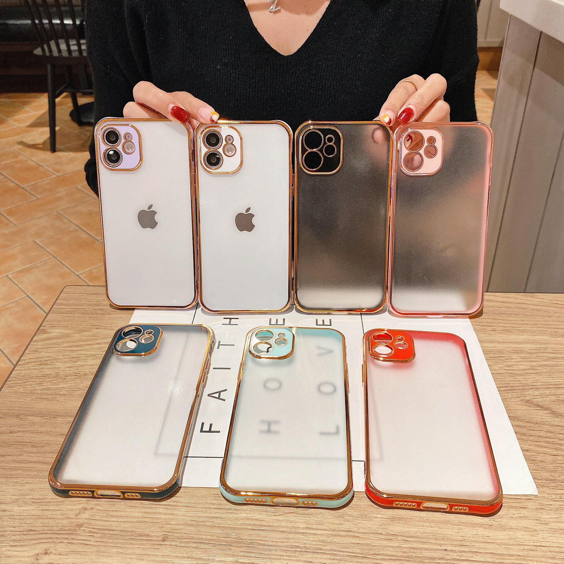Rakuten - iPhone12 ケース iPhone11 ケース iPhone SE ケースiPhone12 mini ケース iPhone12ProMax ケース 11Proケース アイフォン SE ケース 韓国 おしゃれ かわいい 耐衝撃 クリア 薄い カメラ保護 透明 クリアケース