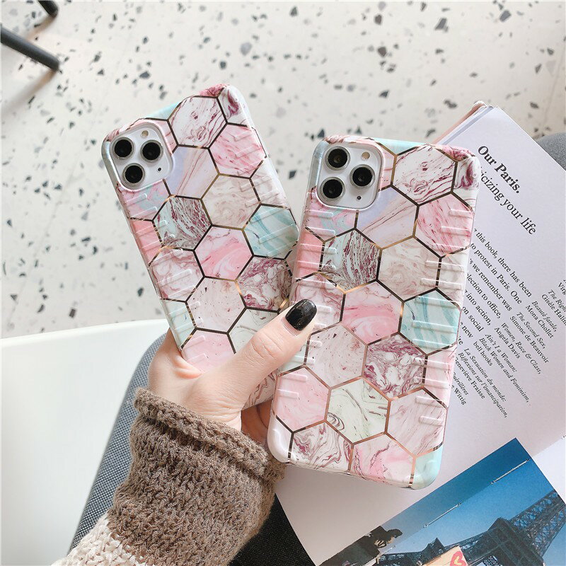 Rakuten - iPhone11 ケース iPhone se ケース iPhone XR XS 11Pro Max iPhone8 ケース かわいい モロッカン マーブル クッキーおしゃれ ファッション