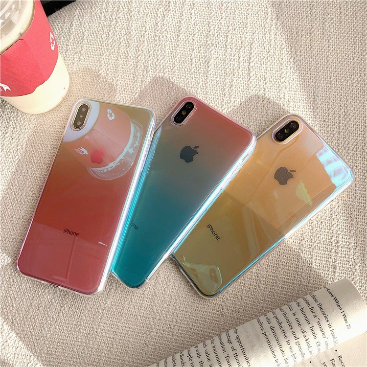 Rakuten - iPhone11 ケース iPhone se ケース iPhone XR XS 11Pro Max iPhone8 ケース かわいい クリア フレーバー グラデーション おしゃれ ファッション