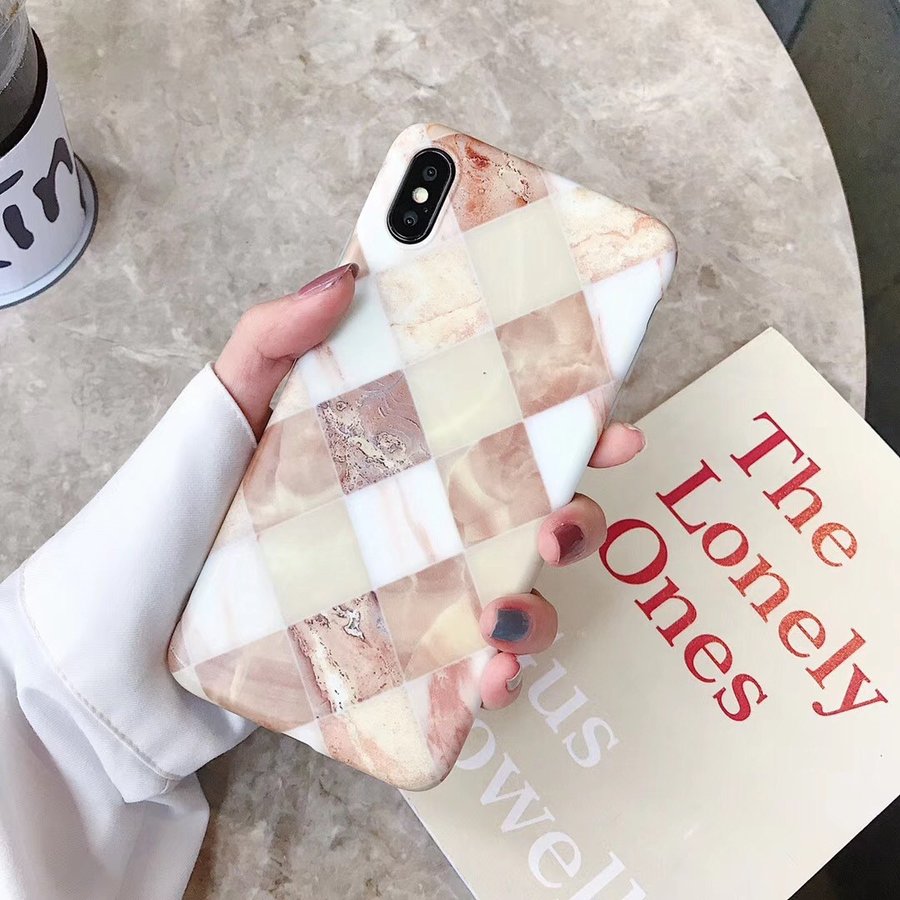 Rakuten - iPhone11 ケース iPhone se ケース iPhone XR XS 11Pro Max iPhone8 ケース マーブル ラテ クリーミー タイル おしゃれ ファッション