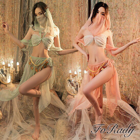 ハロウィン/アラビアンナイト/ダンス衣装/アラジン/ジャスミン/アラビアンナイト/ベリーダンス/コスプレ/衣装/コスチュームのサムネイル