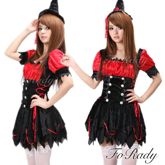 Rakuten - ハロウィン/魔女/魔法使い/悪魔/デビル/ゾンビ/小悪魔/ナース/コスプレ/コスチューム/あす楽対応