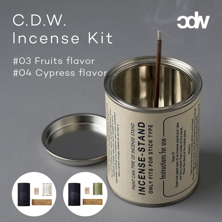 お香セット C.D.W. Incense Kit CANDY DESIGN & WORKS C.D.W.インセンスキット #03 #04 キャンディデザインアン...