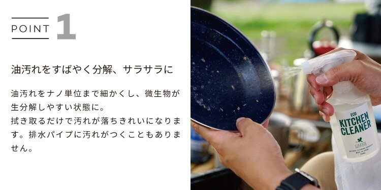 キッチン洗剤 詰め替え用 ECO KITCHE...の紹介画像3