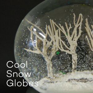 【クリスマス】クリスマス クールスノーグローブ Cool Snow Globes スノードーム snow 置き物 インテリア 雪 NYC スプリング オータム 季節 風景 街 景色 動物 クリスマスプレゼント ギフト オシャレ