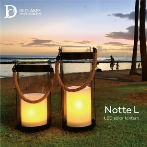 LED 顼󥿥 Υå L LA5392BK ǥå ꡼ LEDɥ   LED Solar lantern Notte L DICLASSE 󥿥 顼ѥͥ ɥ쥹 ż ȥɥ   ǥ˥ ץ  ǥ